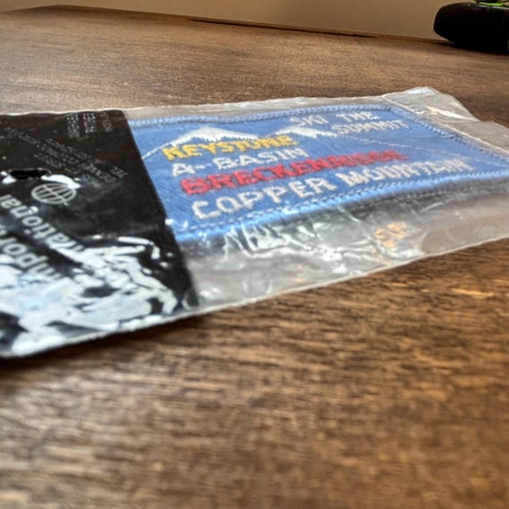 Vintage Ski Patch: Keystone, A-Basin, Breckenridg… - image 5