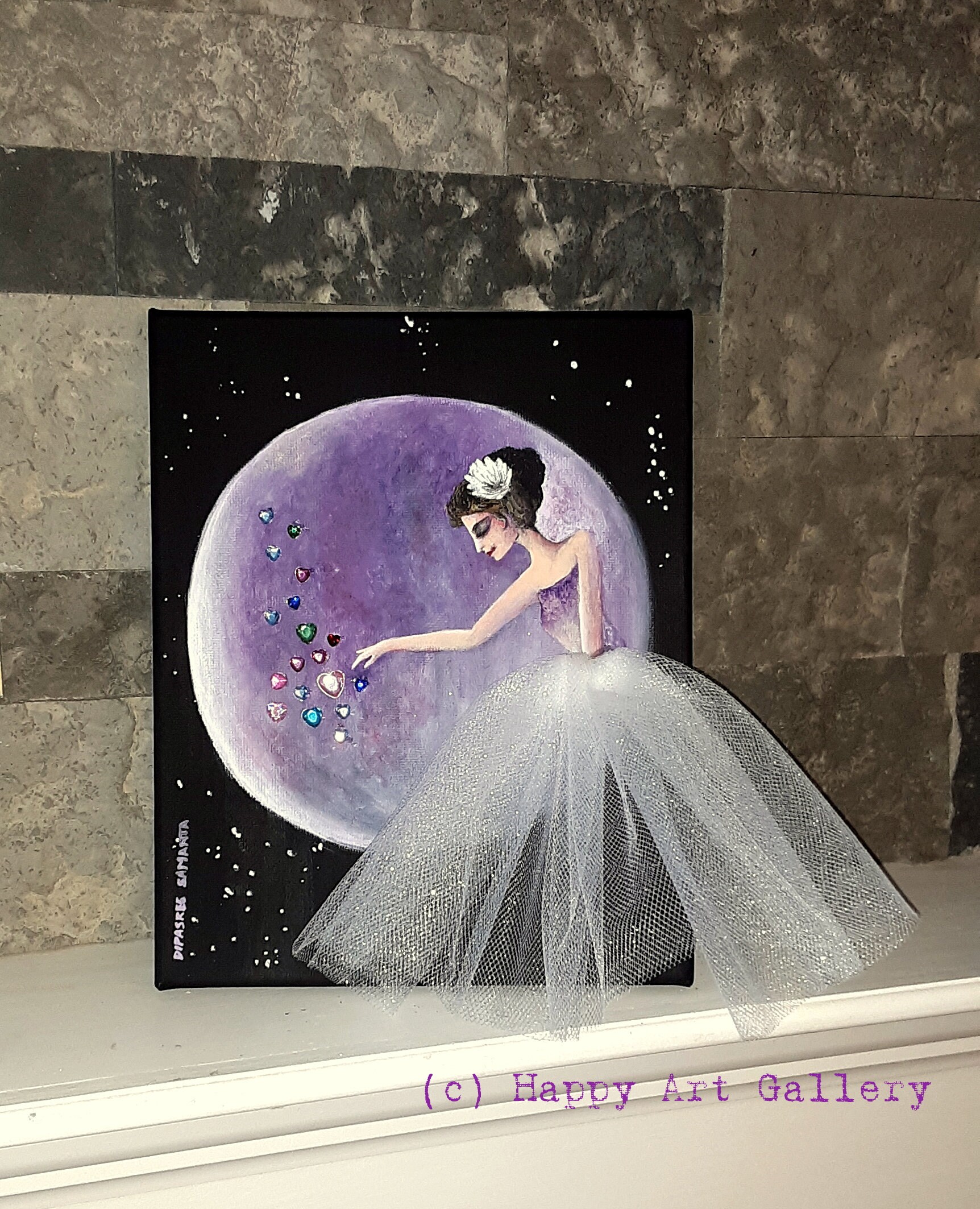 Moon Fairy Decorations Fantasy Art Princess Room Decor for Girls