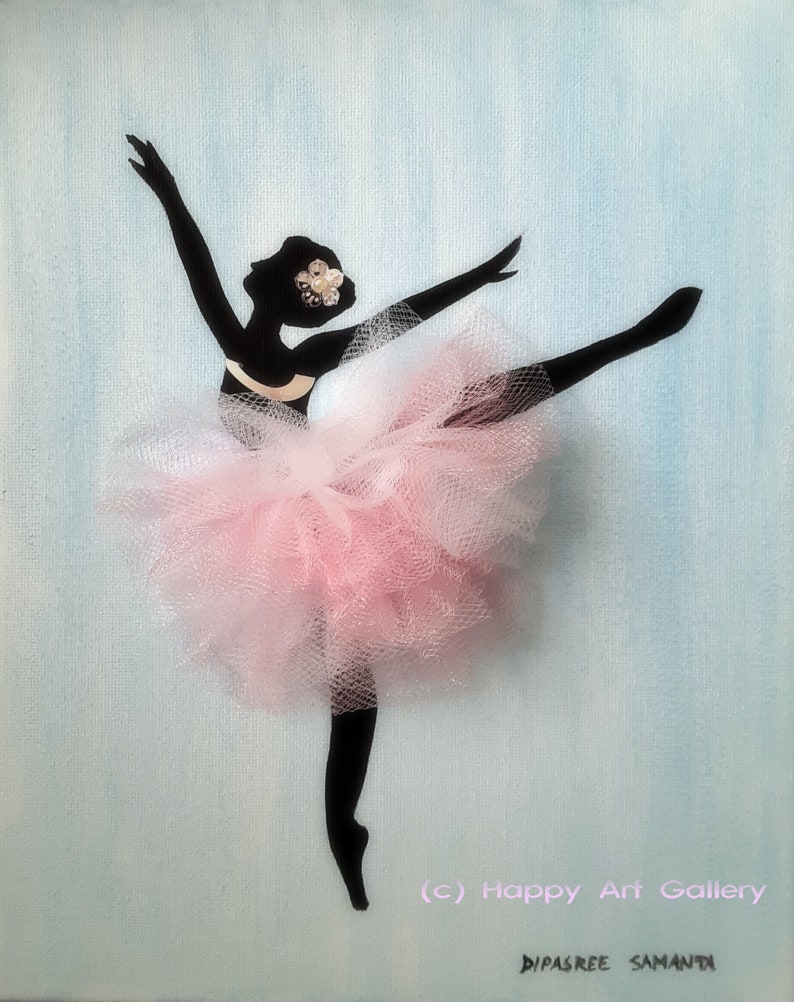 Little Ballerina Girl Nursery Decor Ballerina Wall Art Etsy