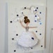 Snow Ballerina girl room decor girl nursery decor ballerina wall art snow angel snowflakes room decor teen room decor teen gift girl gift 