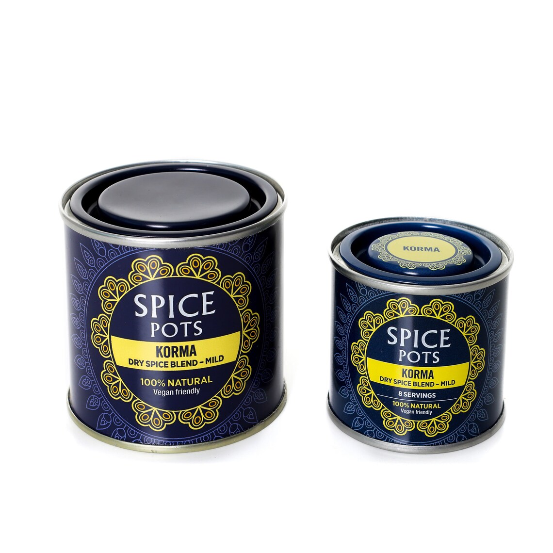 Spice Pots Korma Curry Powder Korma Spice Mix Mild 40g Etsy UK