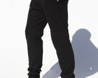 Mens Comfy Yoga Troussers for Workout and Fitness. Soft fabric. High Quality. Meditation Troussers. Stylish & Functional. Cute Pajama look.