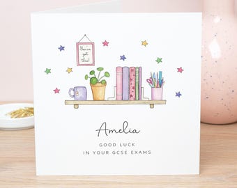Good Luck With Your Exams Card, For  a girl, GCSE A-Level, You have got this
