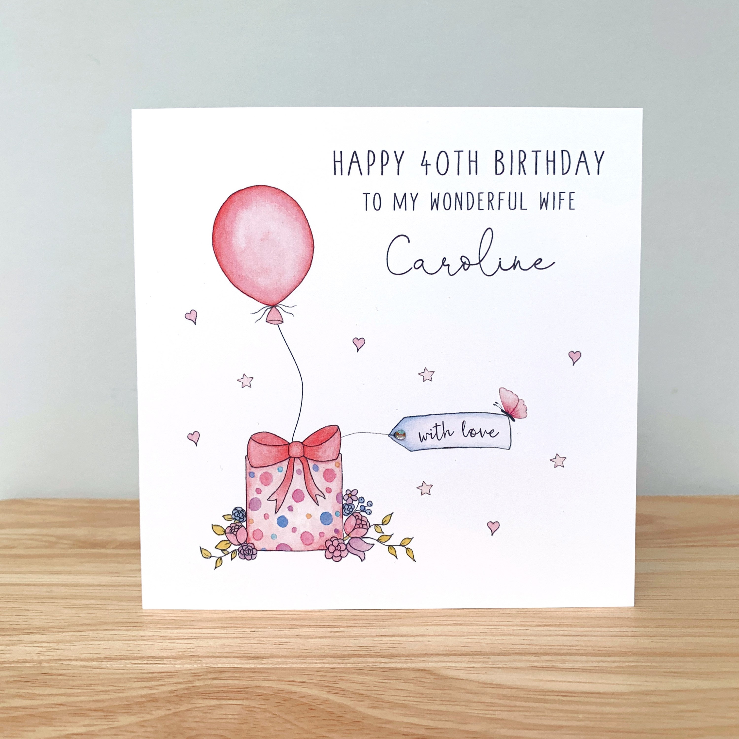 G4 Personalised Handmade Girls Birthday Card Daughter Niece Sister etc ANY AGE G4 Personalised Handmade Girls Birthday Card Daughter Niece Sister etc ANY AGE