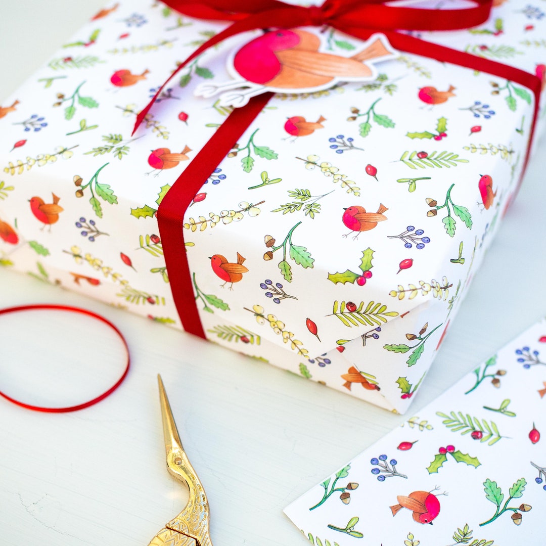 Christmas Wrapping Paper Christmas Gift Wrap Festive Gift - Etsy UK