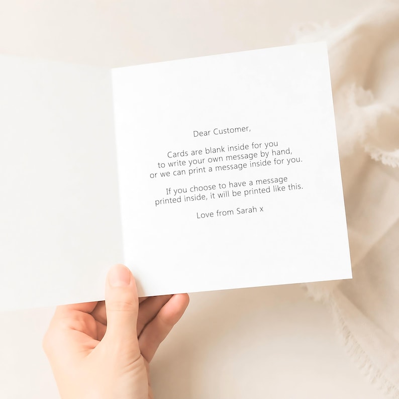 Personalised 3rd Anniversary Card For A Leather Anniversary image 6