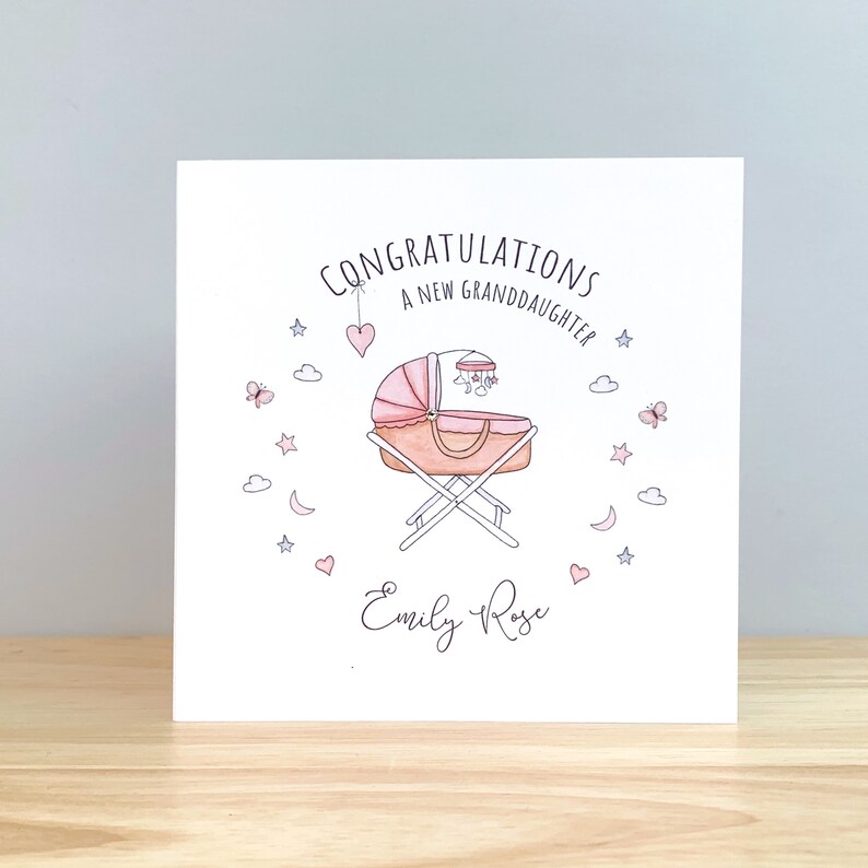Personalised Grandparents Card New Grandparents Card New | Etsy