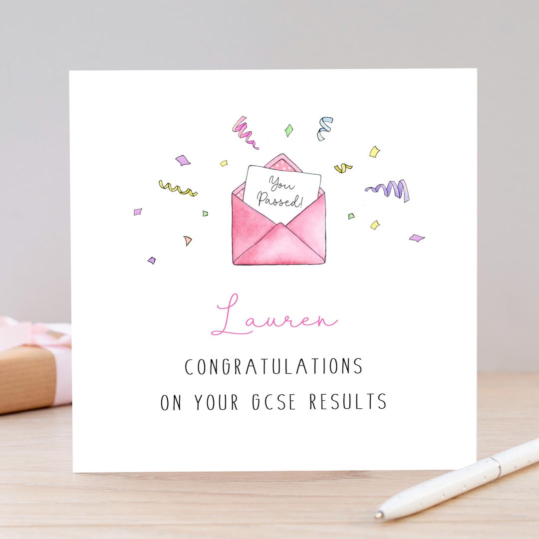 Well Done on Your Exam Results, Congratulations on Your Exam Results ...