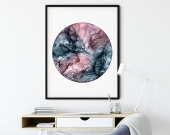 Lyra Custom Embellished Zodiac Constellation Moon Astrology Wall Art UNFRAMED Sparkle Print - Star Sign, Astrology Boho Wall Decor