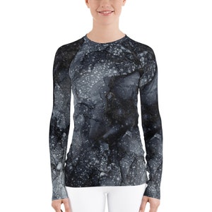 Constellation Women&#39;s Rash Guard, UPF 50+ SUN PROTECTION Shirt, Fishing Shirt, Swimwear, Performance Shirts, Athletic Shirt, Long Sleeve Tee