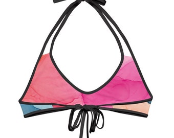 Tropical Bliss Reversible Bikini Top