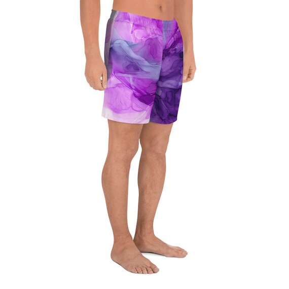 Mens purple shop athletic shorts