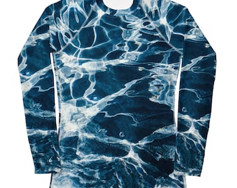 Women's Rash Guard, UPF 50+ SUN PROTECTION Shirt, Fishing Shirt, Swimwear, Performance Shirts, Athletic Shirt, Long Sleeve Tee