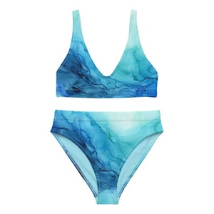 Bikini a vita alta Oceana, costume da bagno sportivo, bikini estivo, vacanza al mare, costume da bagno a vita alta, costume da bagno a vita alta,