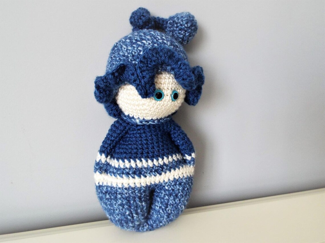 Crochet Baby Doll Amigurumi Baby Shower Gift Ideas Organic Toy Etsy