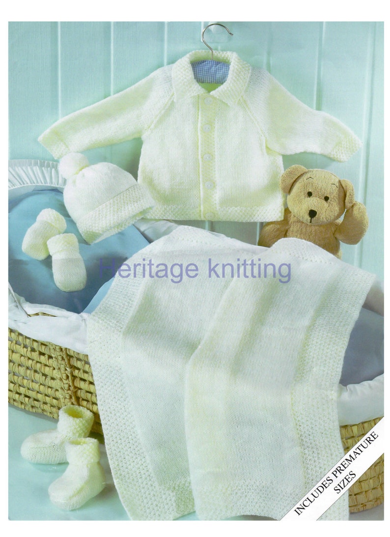 Baby blanket knitting pattern 99p