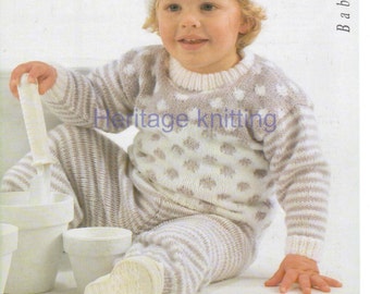 baby suit dk knitting pattern 99p pdf