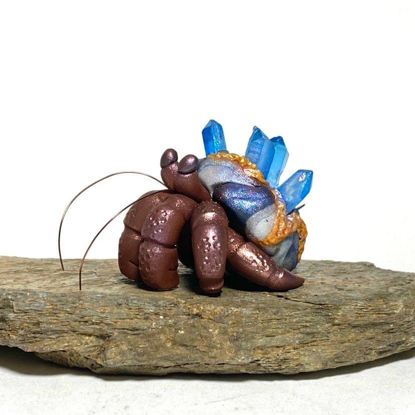 Crystal crab figurine Clearance