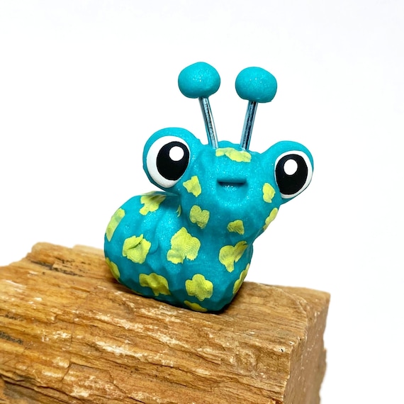 Sqwerb | Polymer Clay Alien Creature | Clay Monster Figurine | Cute Monster | Polymer Figurine