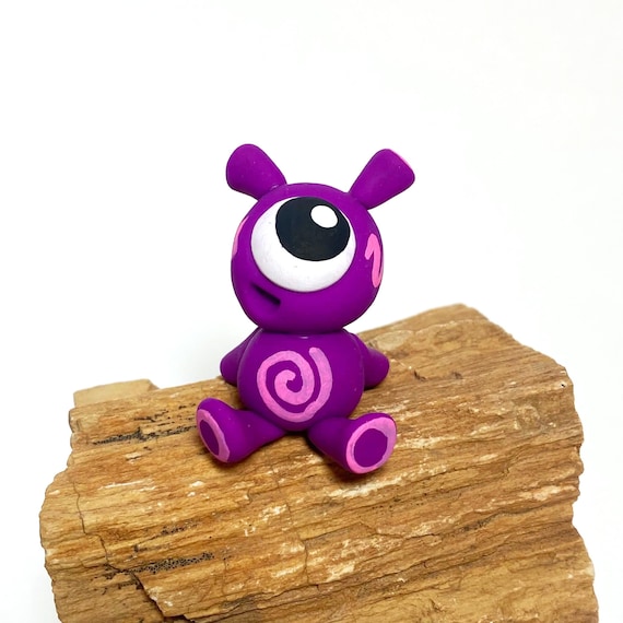 Sqwerb | Polymer Clay Alien Creature | Clay Monster Figurine | Cute Monster | Polymer Figurine