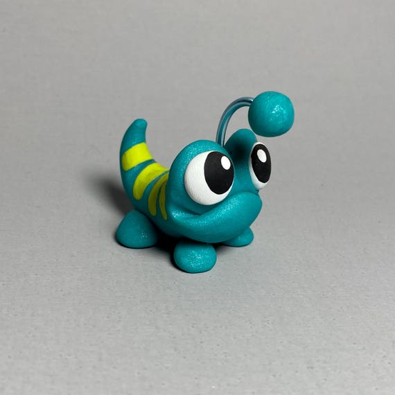 Sqwerb | Polymer Clay Alien Creature | Clay Monster Figurine | Cute Monster | Polymer Figurine
