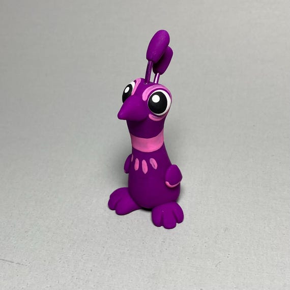 Sqwerb | Polymer Clay Alien Creature | Clay Monster Figurine | Cute Monster | Polymer Figurine