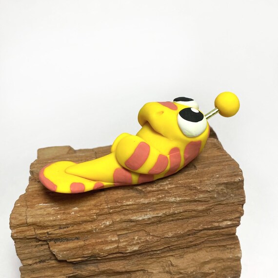 Sqwerb | Polymer Clay Alien Creature | Clay Monster Figurine | Cute Monster | Polymer Figurine