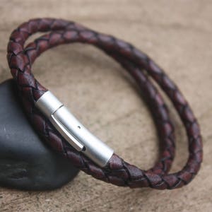 Armband, Herren Leder Armband, geflochtenes Armband, Geburtstagsgeschenk, Geschenk für sie, Überraschung Geschenk, Geburtstagsgeschenk, Geschenk für ihn