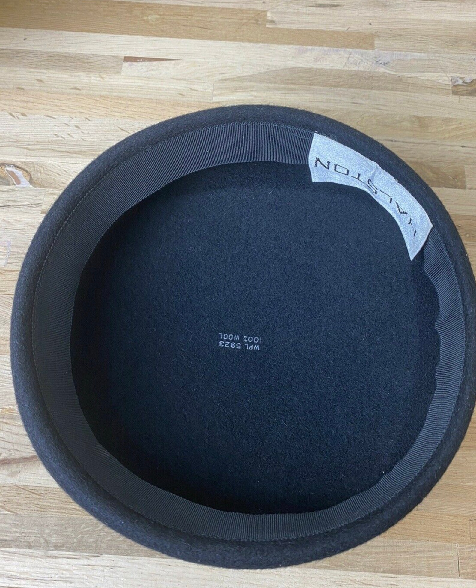 HALSTON 1960s Wool Pillbox Hat With Gold H Etsy