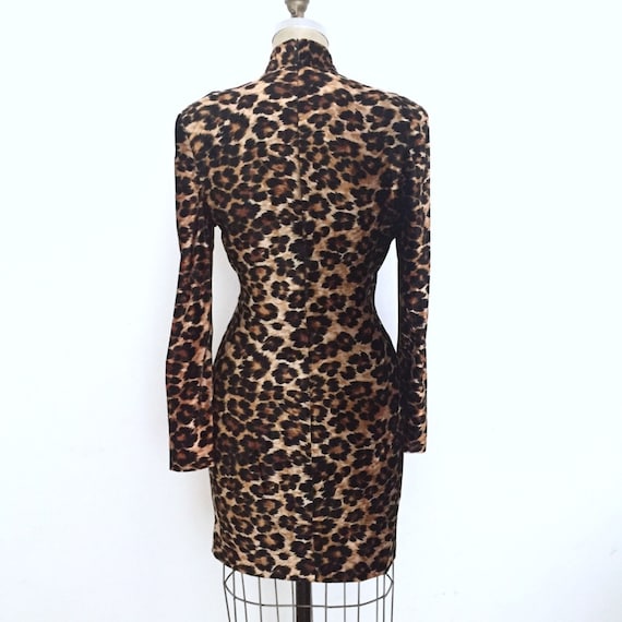 Patrick Kelly Paris 1980'S leopard cheetah print … - image 2