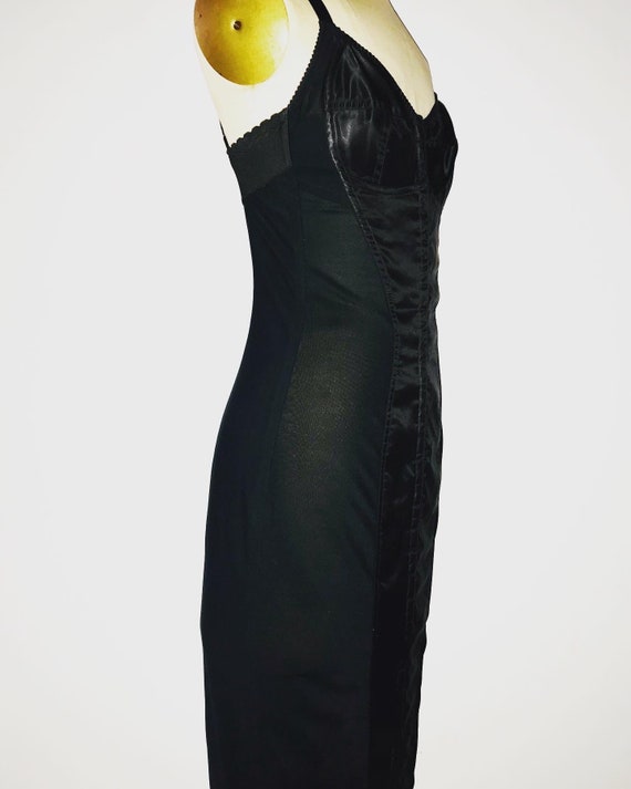DOLCE &GABBANA 1990s black body con corset style … - image 2