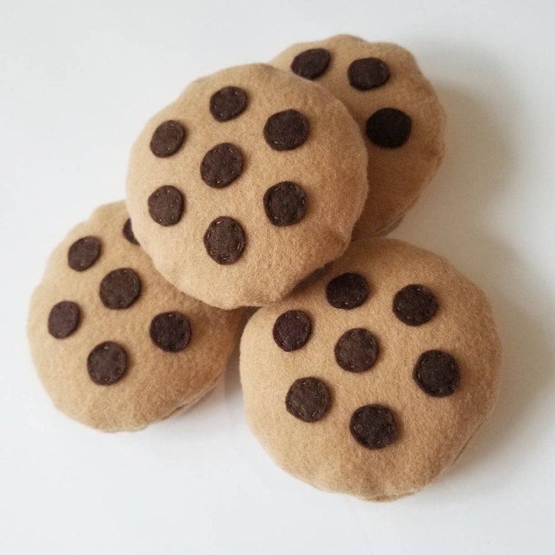 Felt Food Chocolate Chip Cookie 画像 1