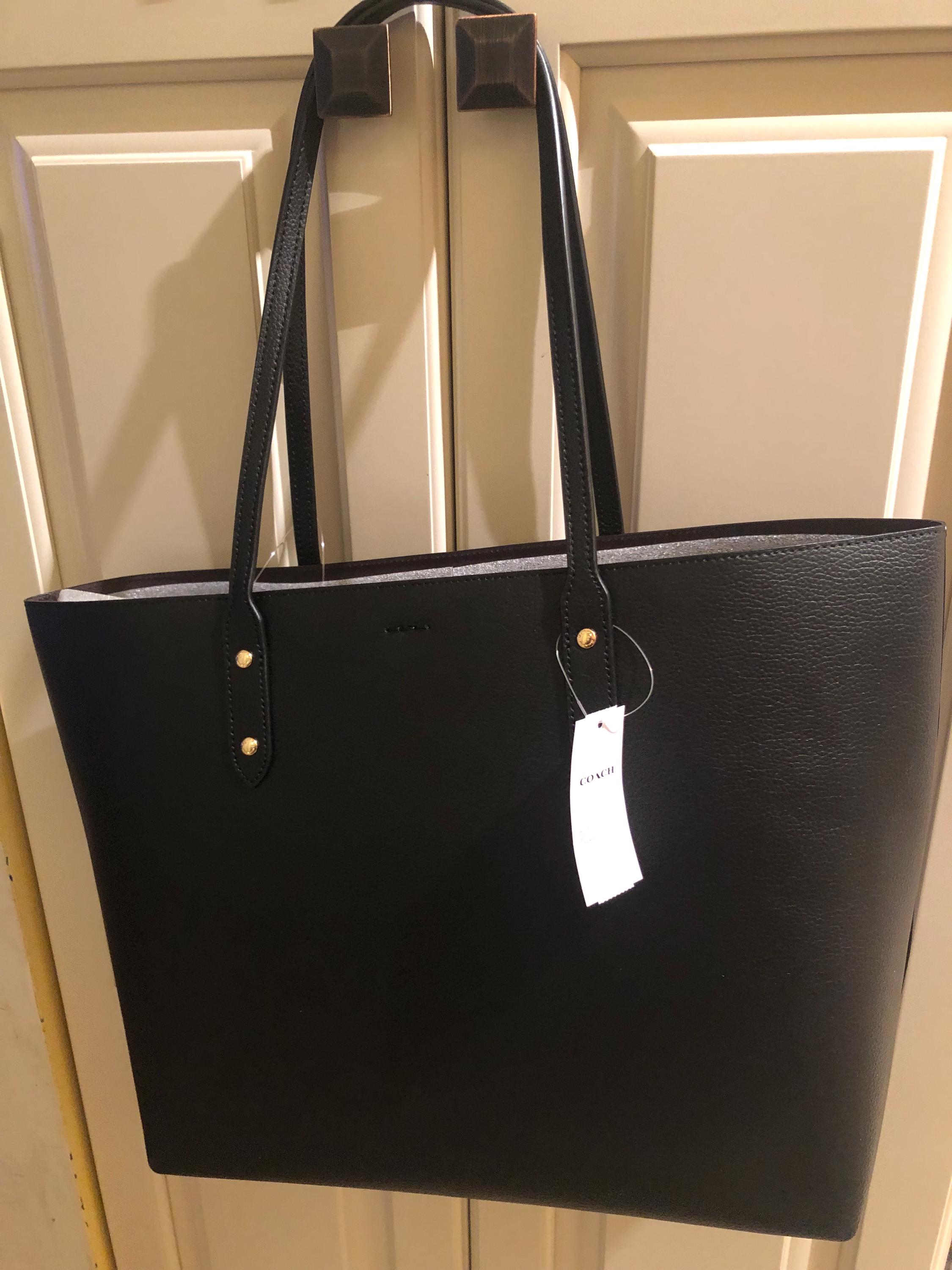 COACH LTH Town Tote Black - New With Tags Authentic. - Etsy