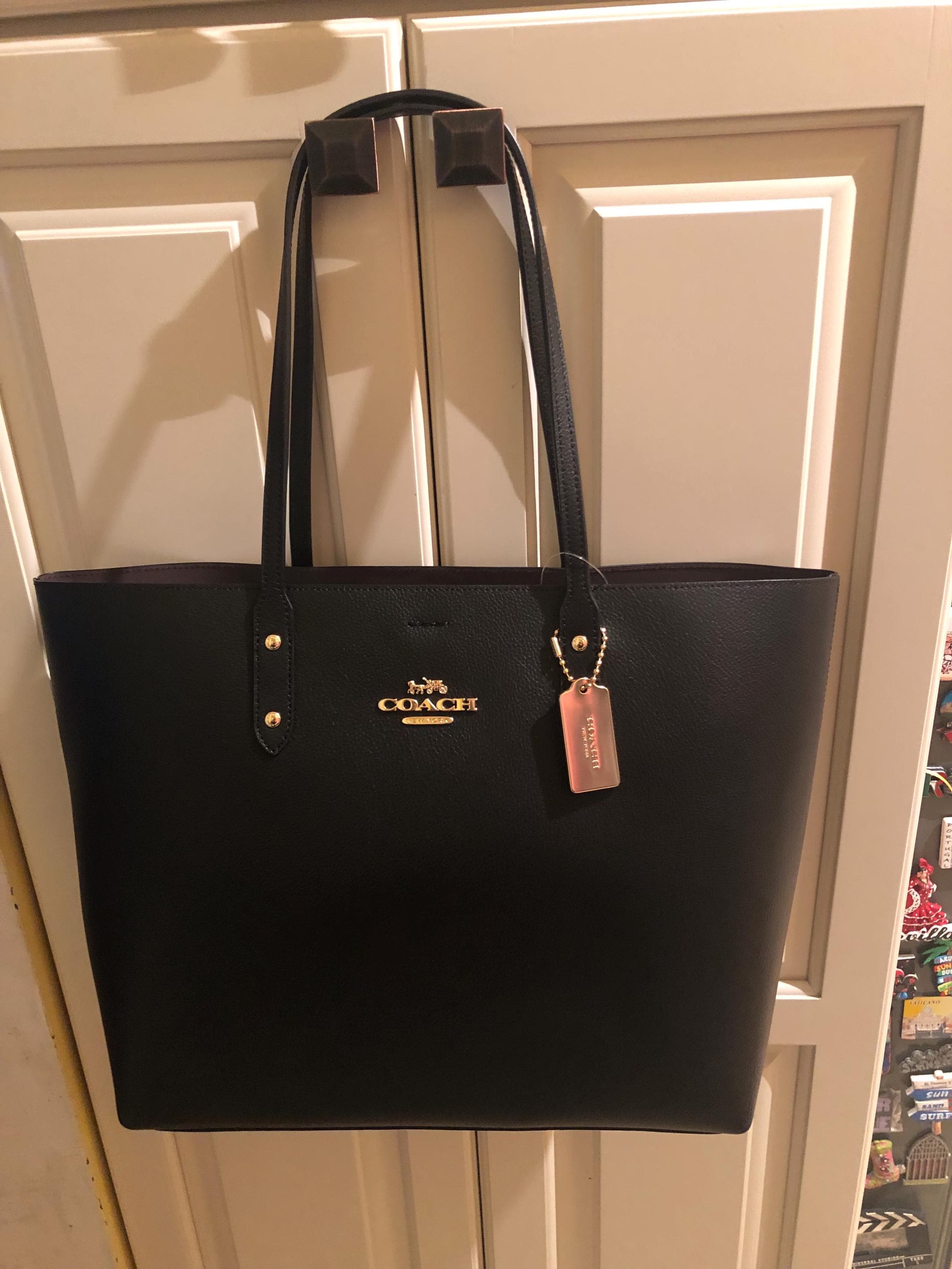 COACH LTH Town Tote Black - New With Tags Authentic. - Etsy