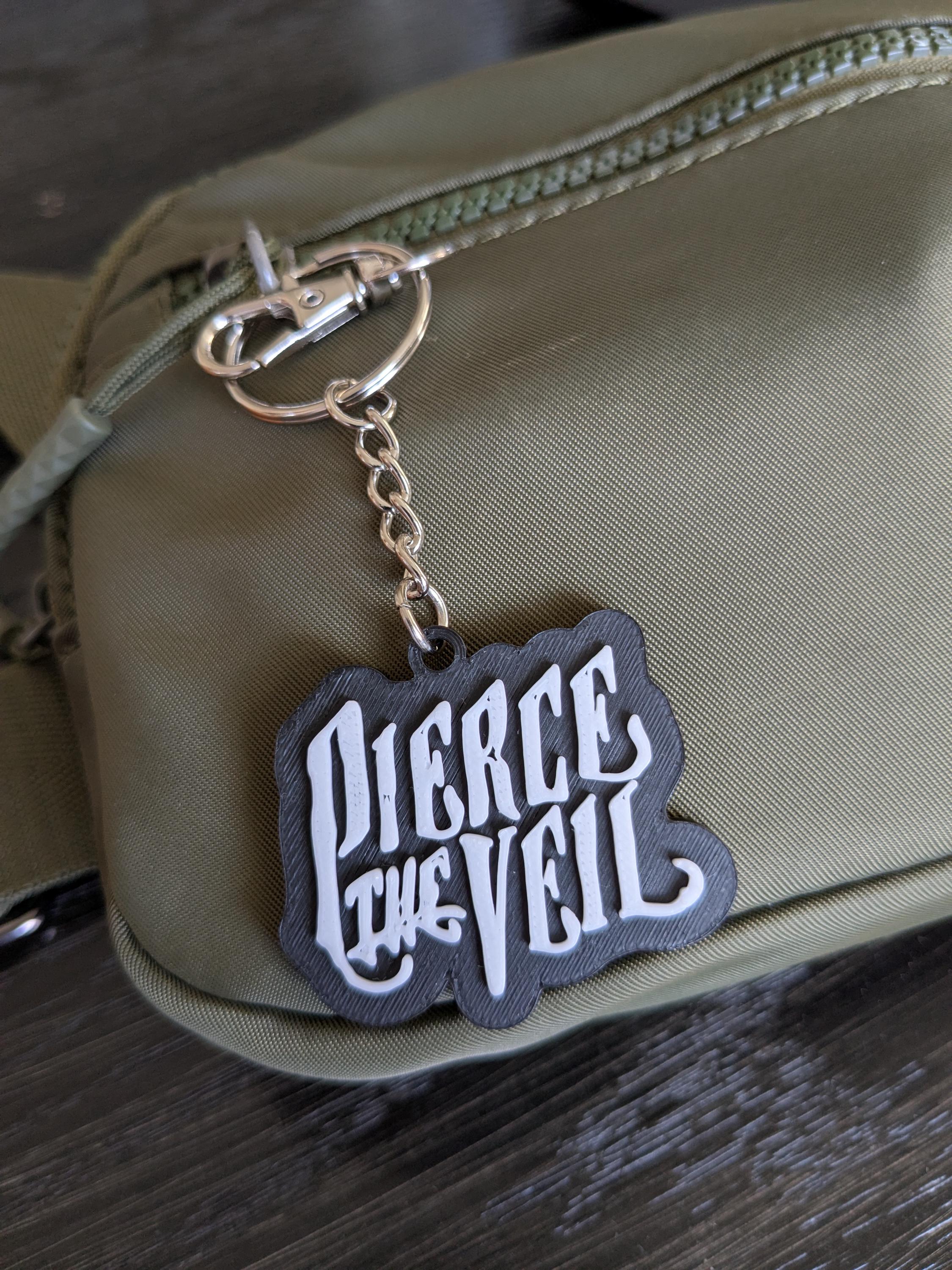 Vail Keychain Pierce the Veil Keychain Bag Clip Gift - Etsy