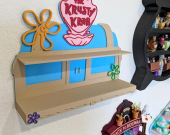 Krusty Krab Spongebob Display Shelf for Miniverse Make It Mini