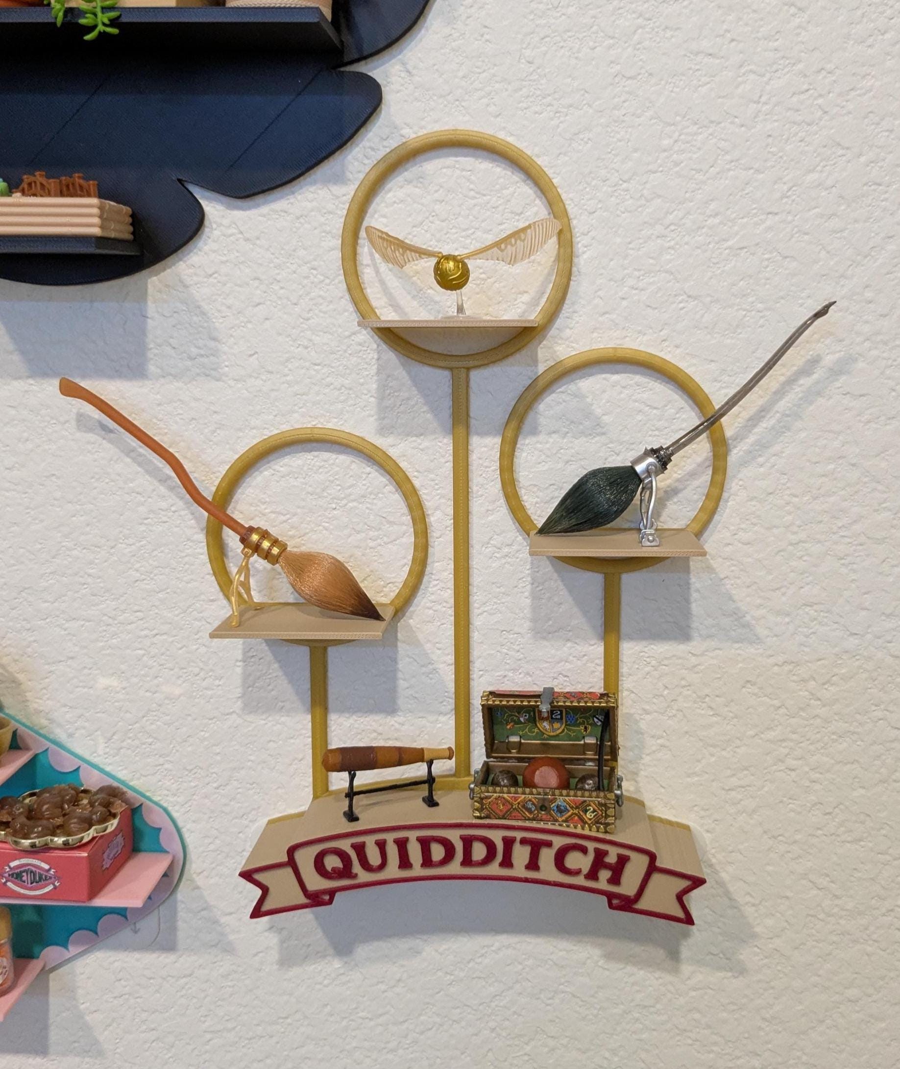 ハリー・ポッターのミニバースのホグワーツ展示棚 ホグワーツに戻る
