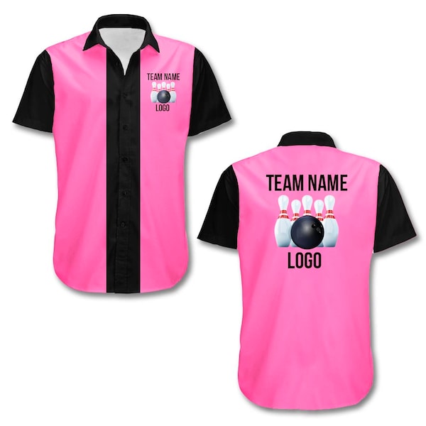 Custom Bowling Shirt Etsy