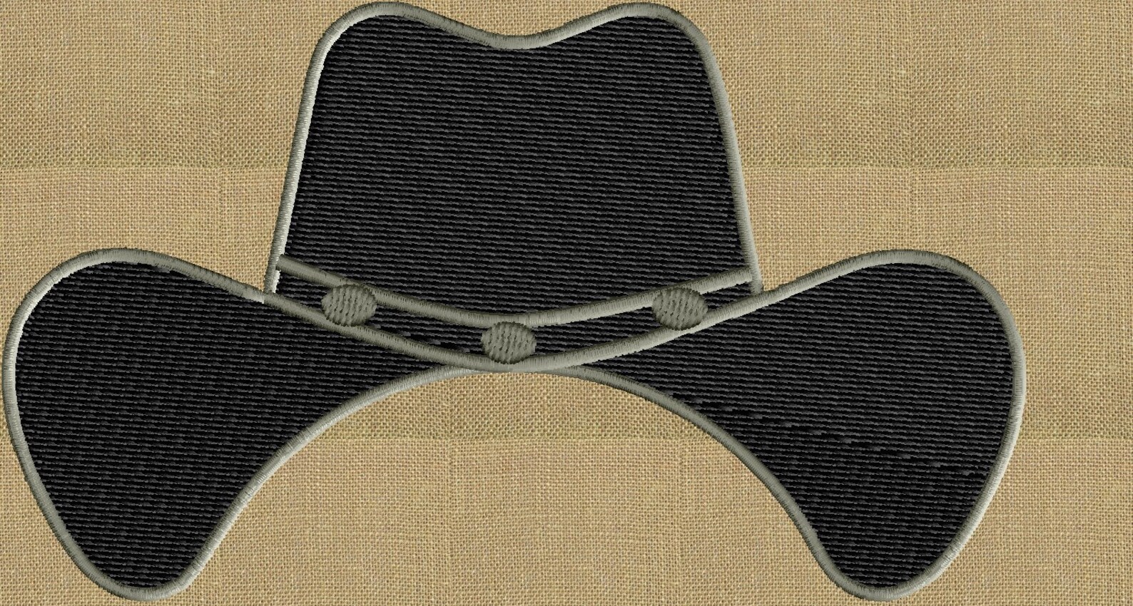 Cowboy Hat Font Frame Monogram Design font Not Included Etsy