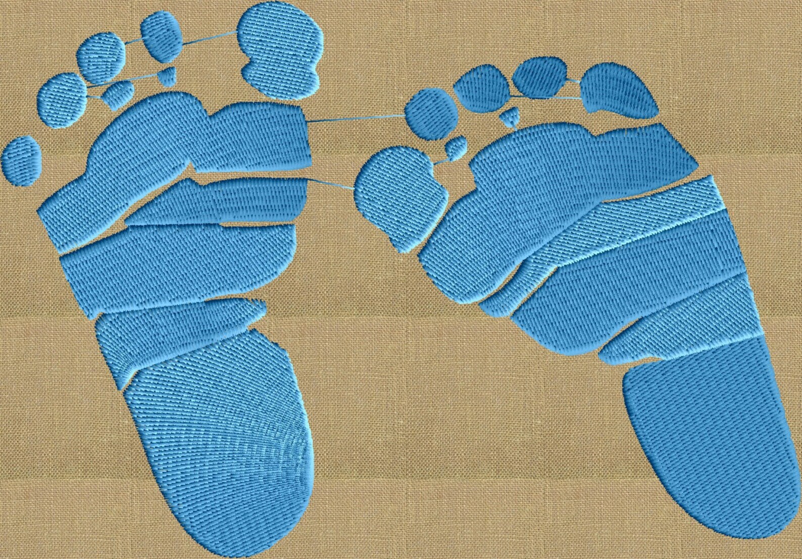 Baby Feet Embroidery Design EMBROIDERY Design FILE Instant Etsy