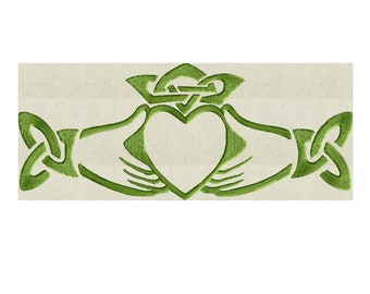 Irish symbol with hands and heart discount