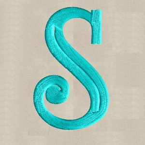 Extra Large 5 inch tall Royce Monogram Font Embroidery File - 26 Letters - EMBROIDERY DESIGN FILE Instant download Dst Exp Vp3 Pes format