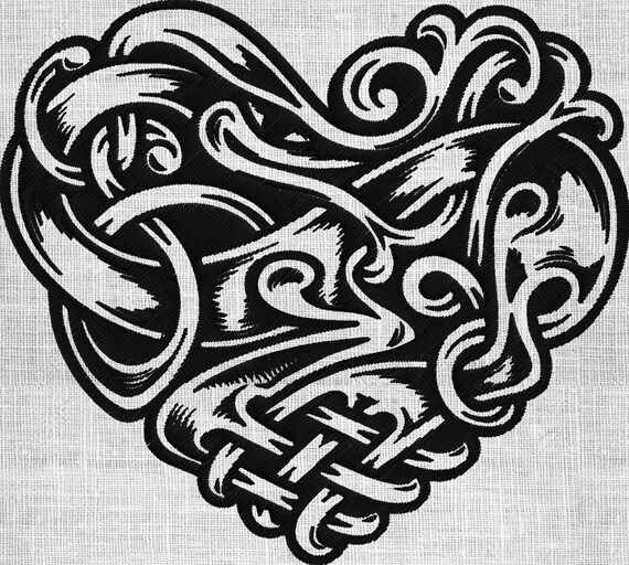 Celtic Heart Tattoo Valentine Embroidery Design EMBROIDERY - Etsy Finland Celtic Heart Tattoo Valentine Embroidery Design EMBROIDERY - Etsy Finland