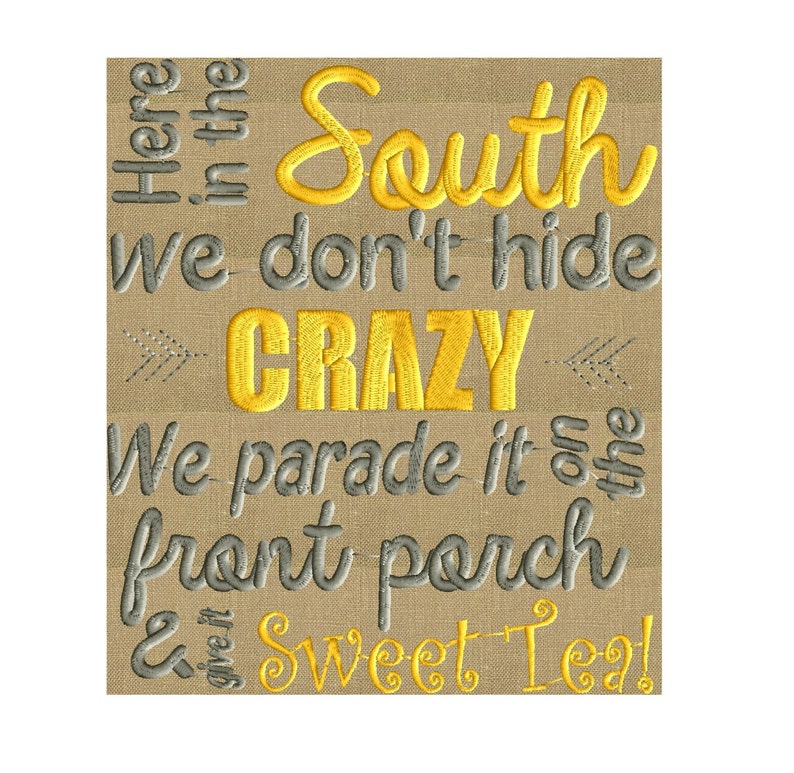 Targa In Metallo Saraheve: 'We Don't Hide Crazy. We Put It On The Porch' – Decorazione Retrò 20x30cm