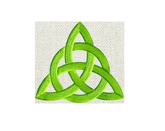 Mini Irish Celtic Knot Embroidery Design - EMBROIDERY DESIGN FILE - Instant download - 2 inch size - Dst Hus Jef Pes Vp3 Exp formats