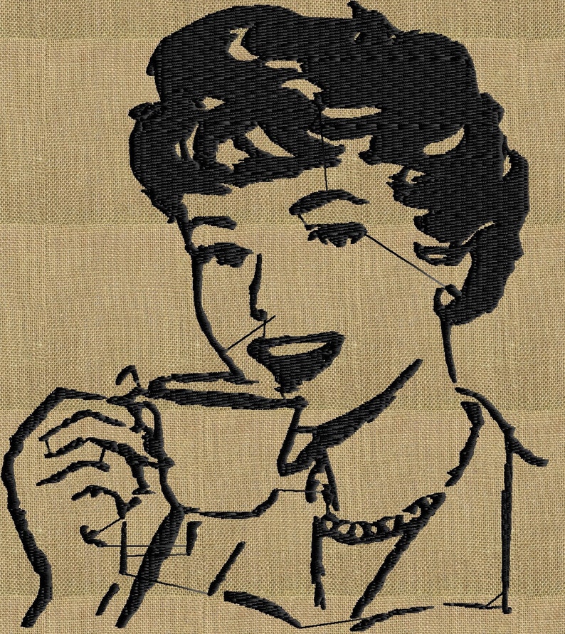 Retro Houseawife Bundle - 50s advertising - Embroidery DESIGN FILE - Bundle & Save - Instant download - Dst Hus Jef Pes Exp Vp3 formats image 4