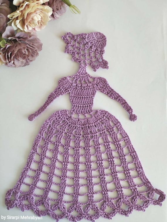 Crinoline Lady Doily Crochet Pattern PDF Christmas Gift Lady