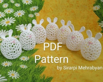 crochet Easter Bunny Pattern PDF DIY Craft crochet tutorial instant DOWNLOAD