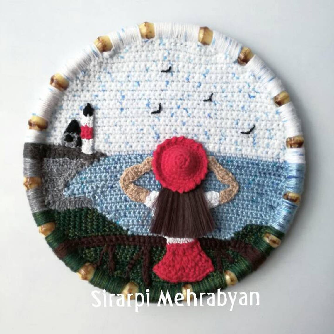 Crochet Wall Hanging Crochet Wall Art Crochet Picture Wall | Etsy