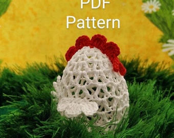 Crochet Easter Chicken Pattern PDF DIY Craft crochet tutorial instant DOWNLOAD